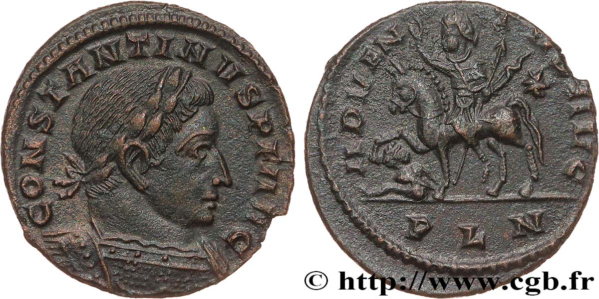 CONSTANTIN Ier LE GRAND Follis ou nummus SUP/TTB+