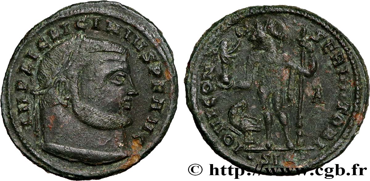 LICINIUS Ier Follis ou nummus TTB/TB+