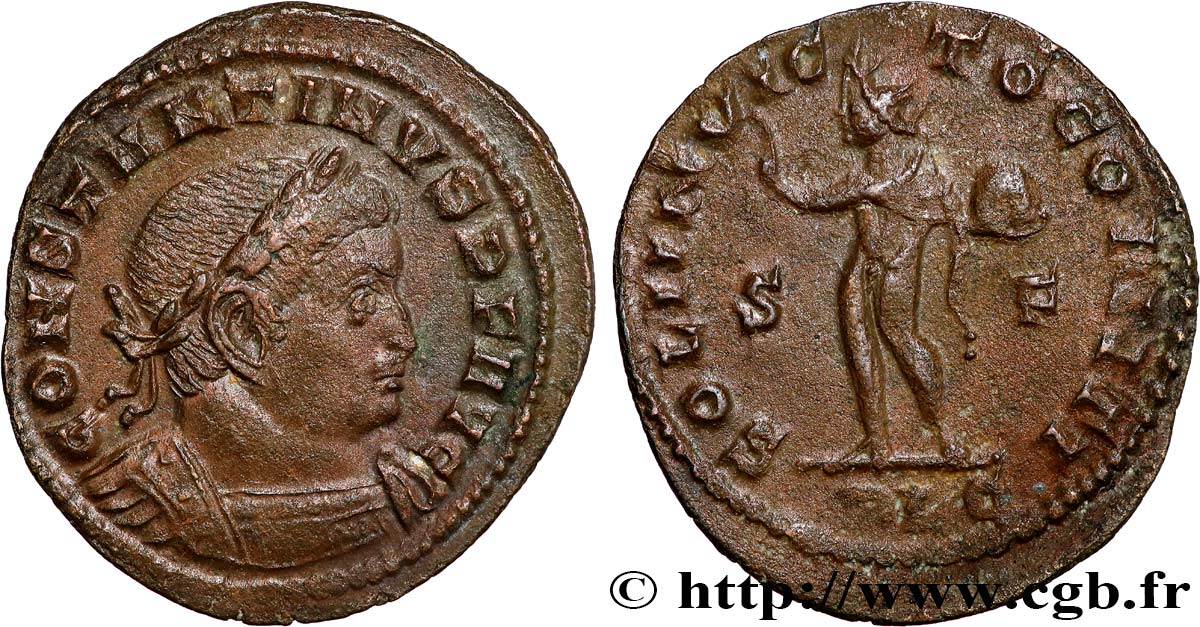 CONSTANTINE I THE GREAT Follis ou nummus AU