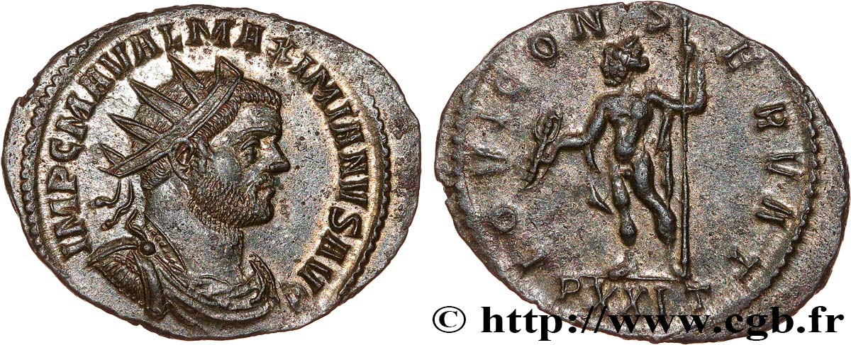 MAXIMIANUS HERCULIUS Aurelianus fST