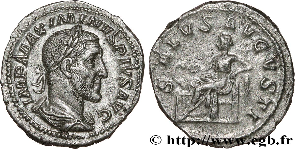 MAXIMINUS I Denier AU/XF