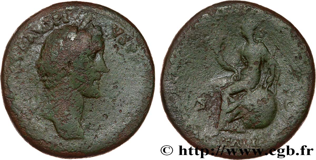 ANTONINUS PIUS Sesterce VF/VF