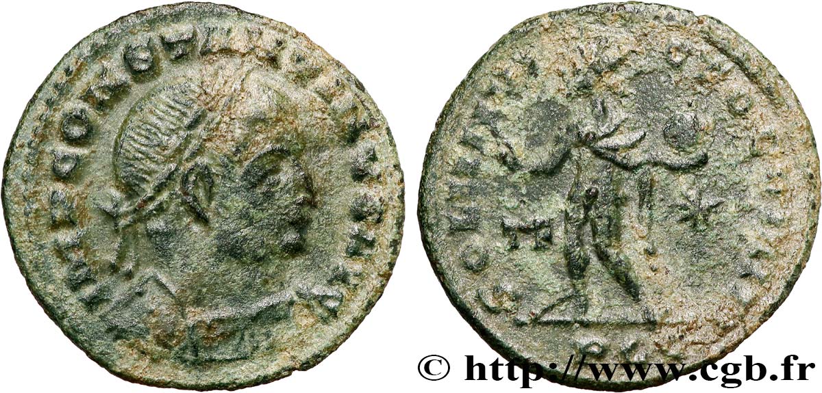 CONSTANTINE I THE GREAT Follis ou nummus XF