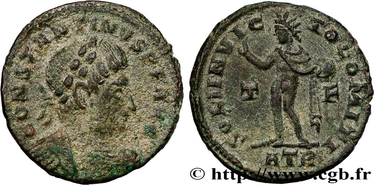 CONSTANTINO I EL MAGNO Follis ou nummus BC+/MBC