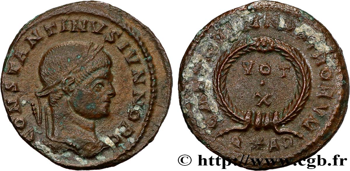 CONSTANTINUS II Centenionalis ou nummus fVZ