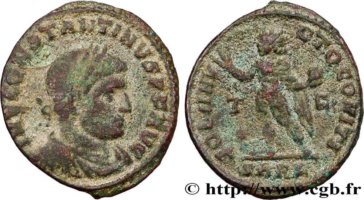 CONSTANTINE I THE GREAT Follis ou nummus VF/XF