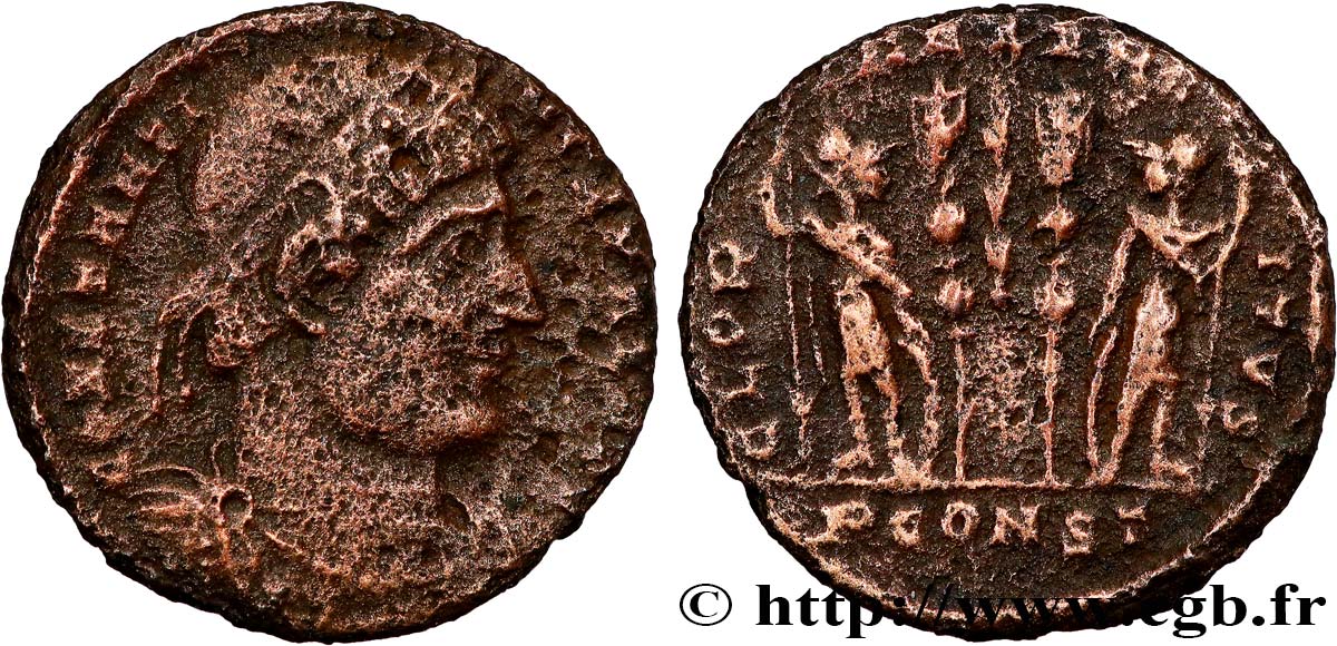 CONSTANTINE I THE GREAT Centenionalis ou nummus VF