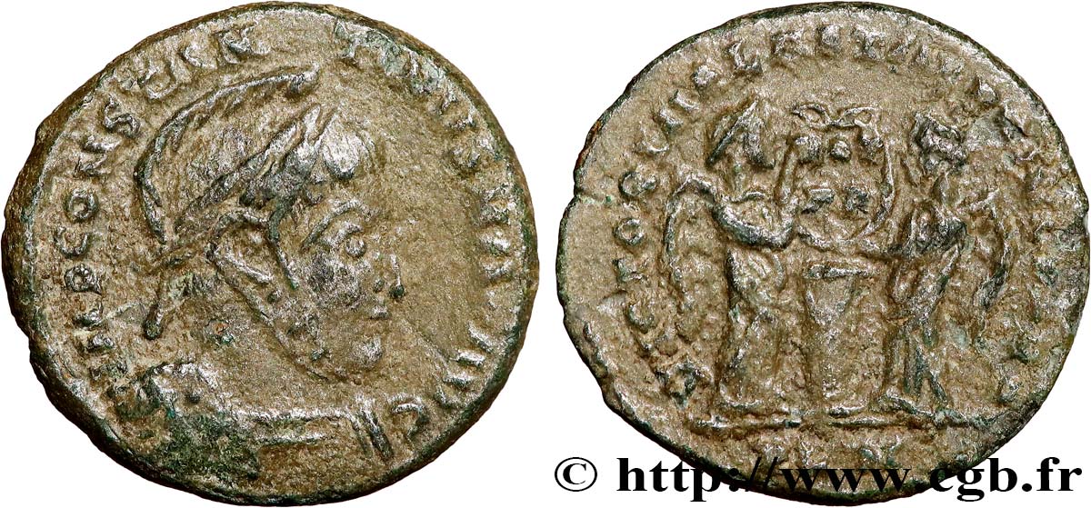 CONSTANTINE I THE GREAT Follis ou Nummus XF