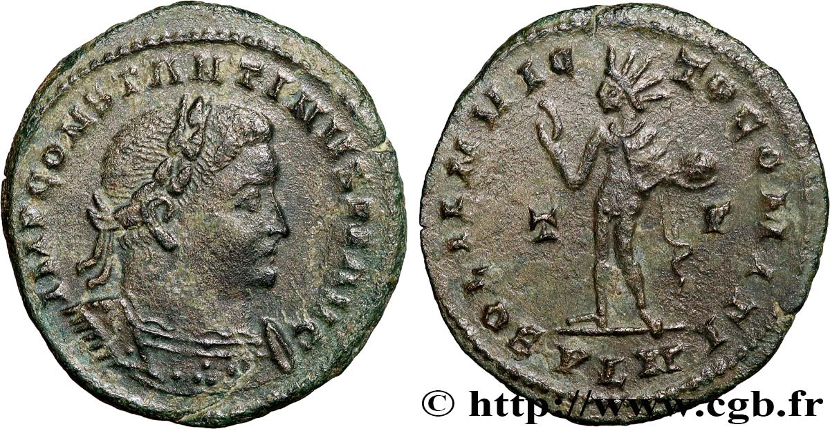 CONSTANTINE I THE GREAT Follis ou nummus AU