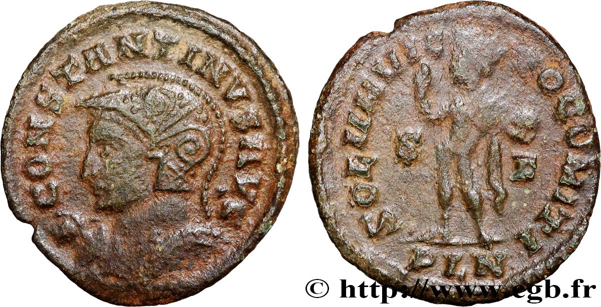 CONSTANTINE I THE GREAT Follis ou nummus XF