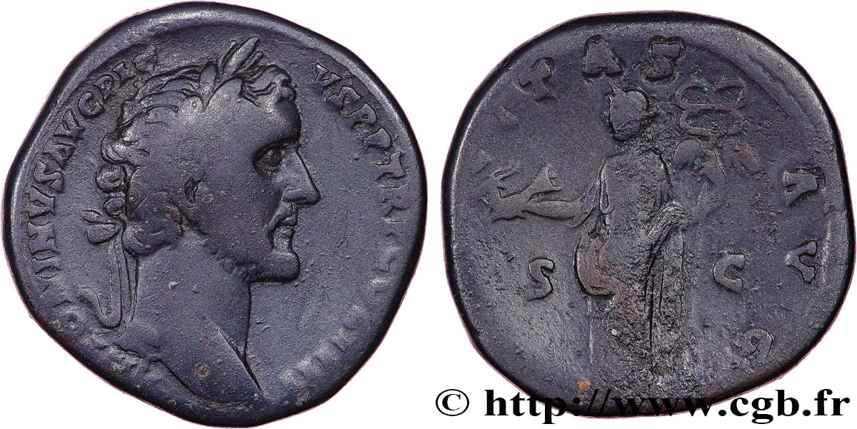 ANTONINUS PIUS Sesterce XF/VF