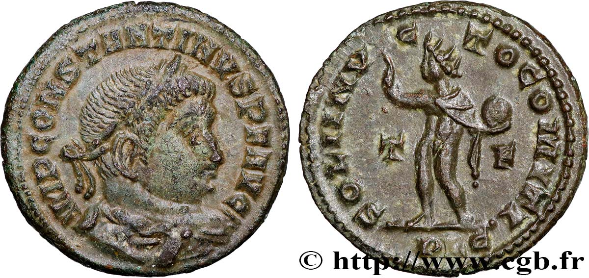 CONSTANTINE I THE GREAT Follis ou nummus AU