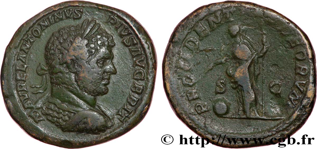 CARACALLA Sesterce TTB+/TTB