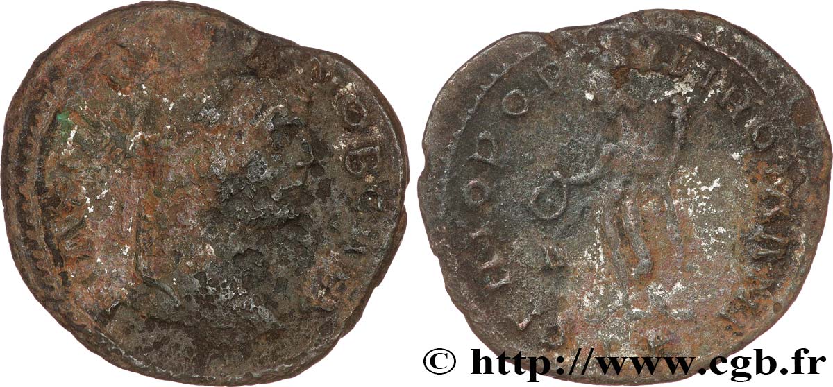 CONSTANCE Ier CHLORE Follis ou nummus TB