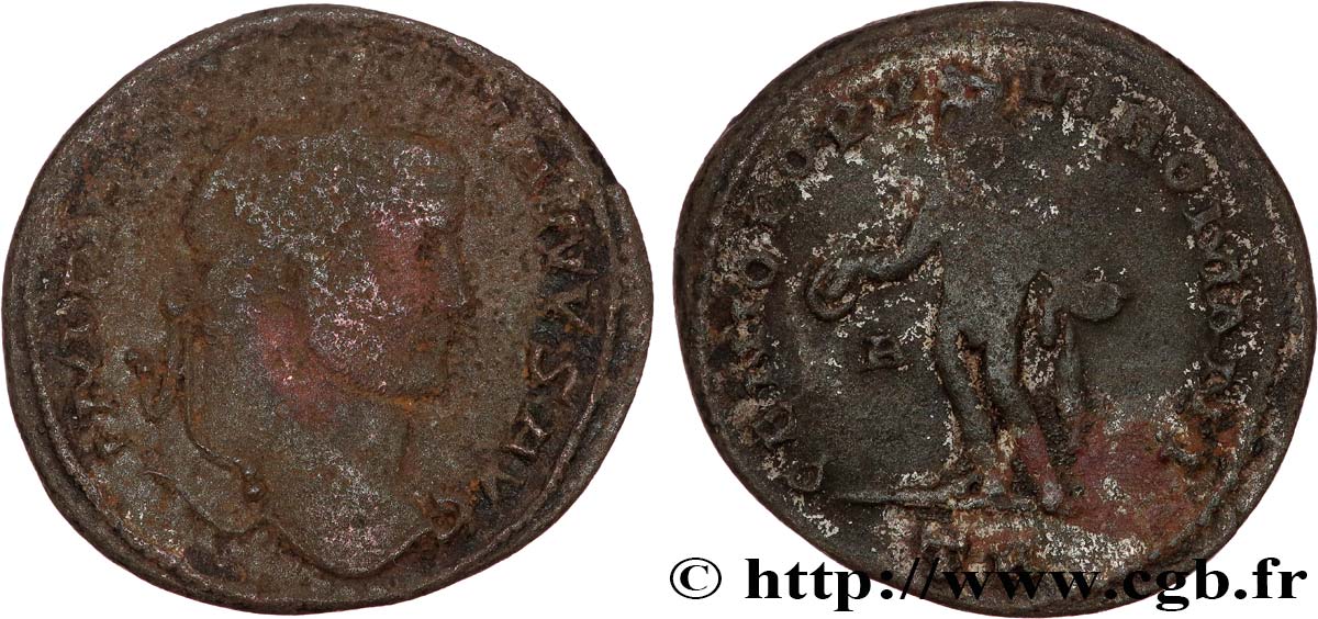 MAXIMIEN HERCULE Follis ou nummus TB+