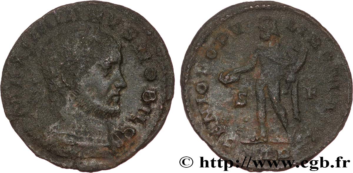 GALÈRE Follis ou nummus TB+