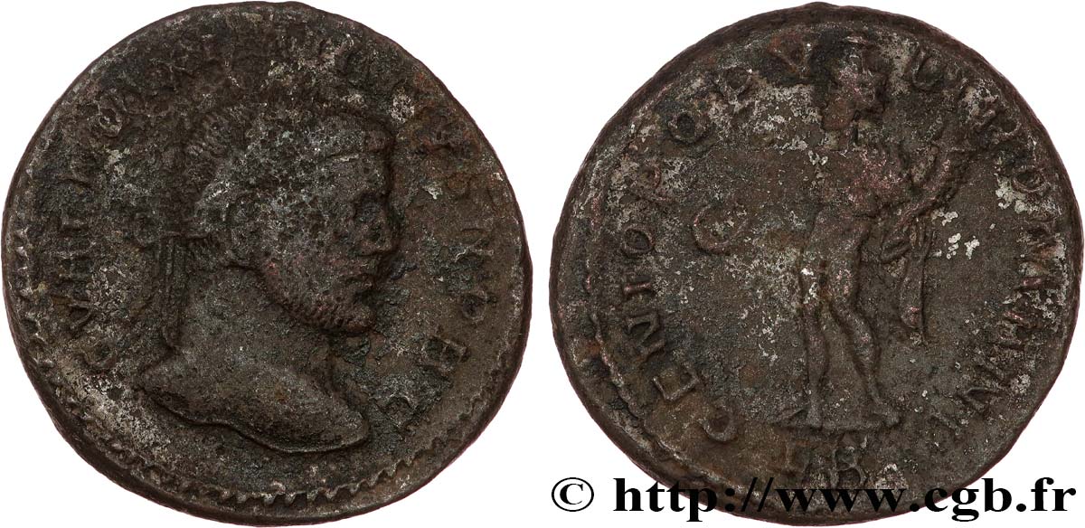 GALÈRE Follis ou nummus TB+