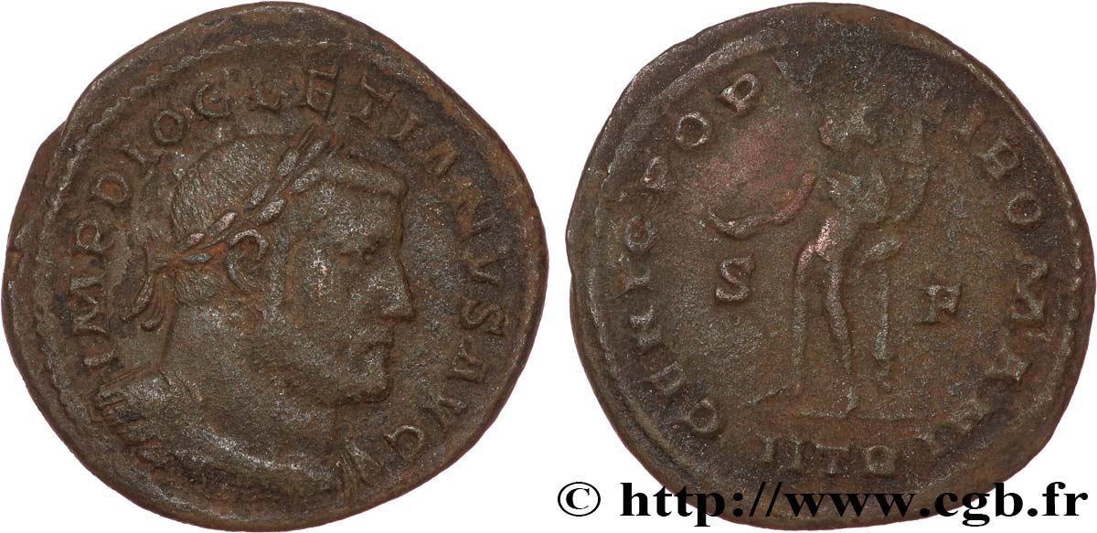 DIOCLÉTIEN Follis ou nummus TB+