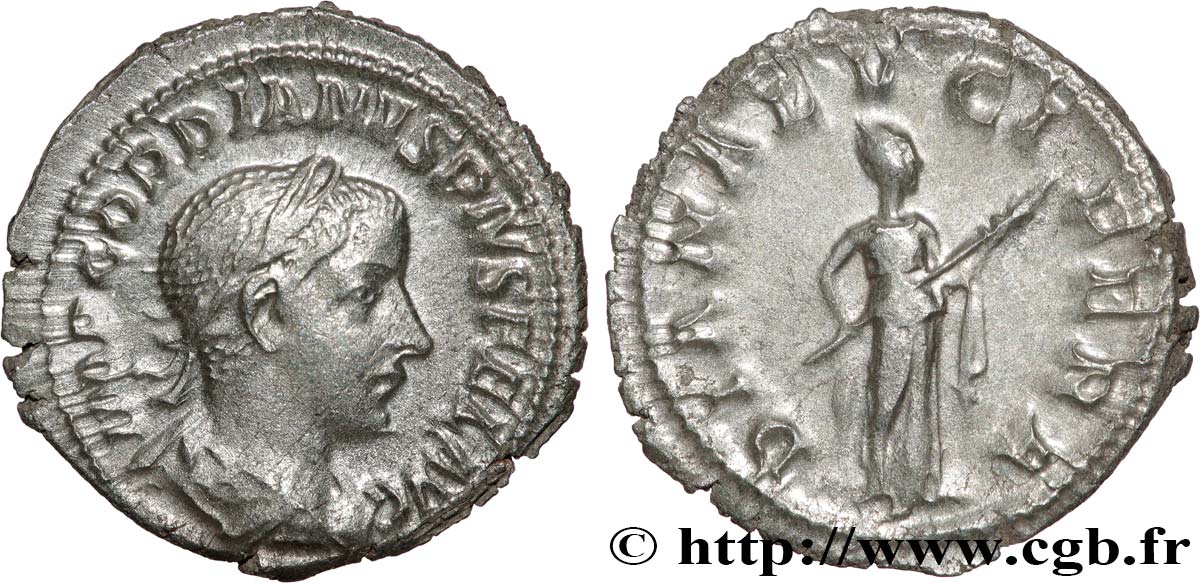 GORDIAN III Denier AU