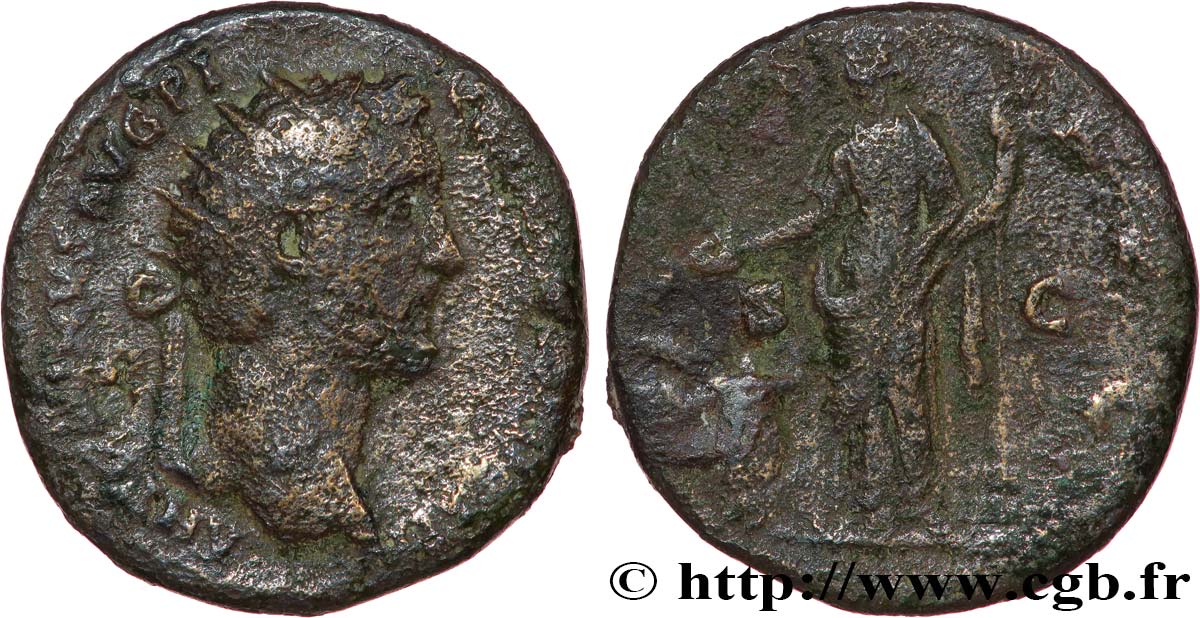 ANTONIN LE PIEUX Dupondius TB+