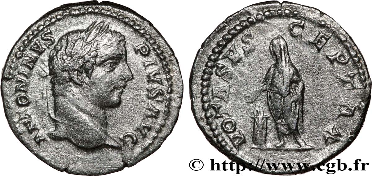 CARACALLA Denier TTB+/TTB