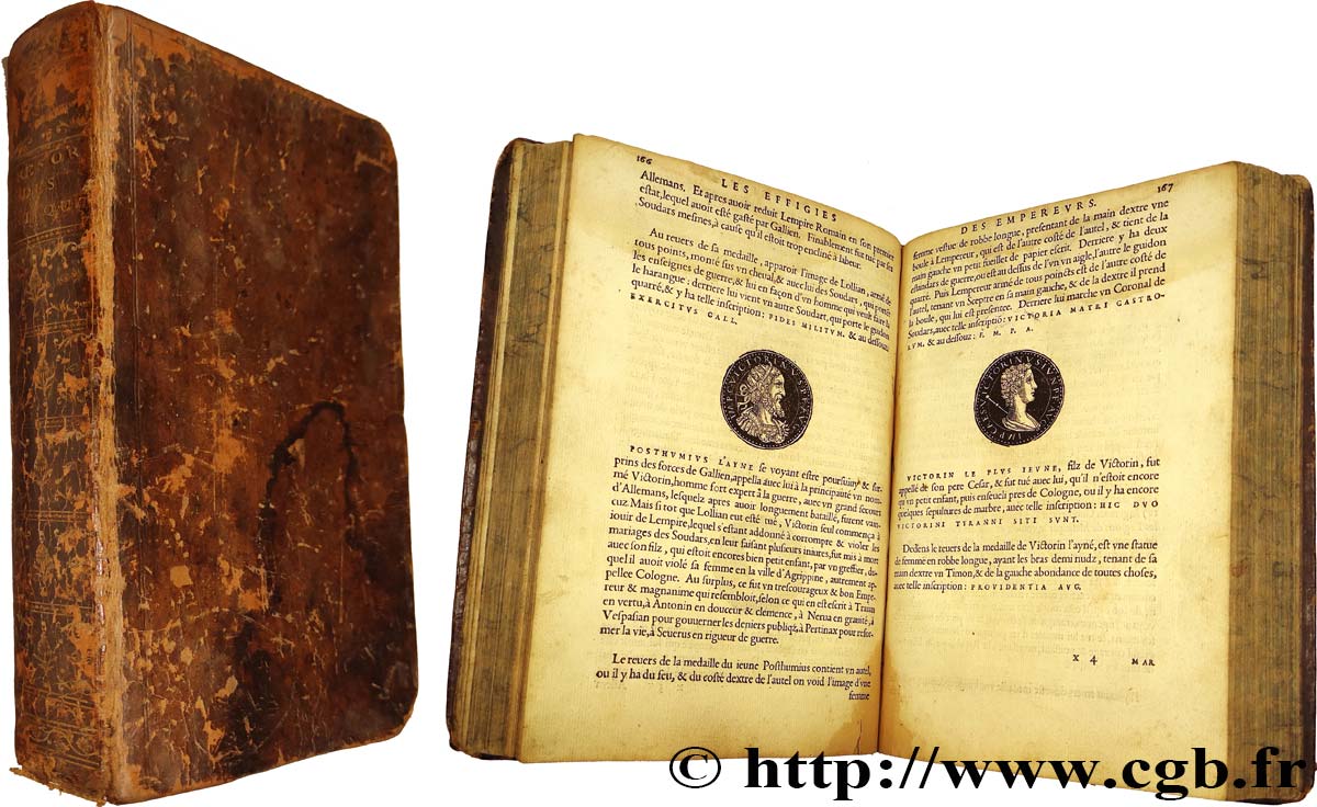 BOOKS Strada (Jacques de), Epitome du thrésor des Antiquitez, traduction par Jean Louveau, Lyon, 1553 q.BB