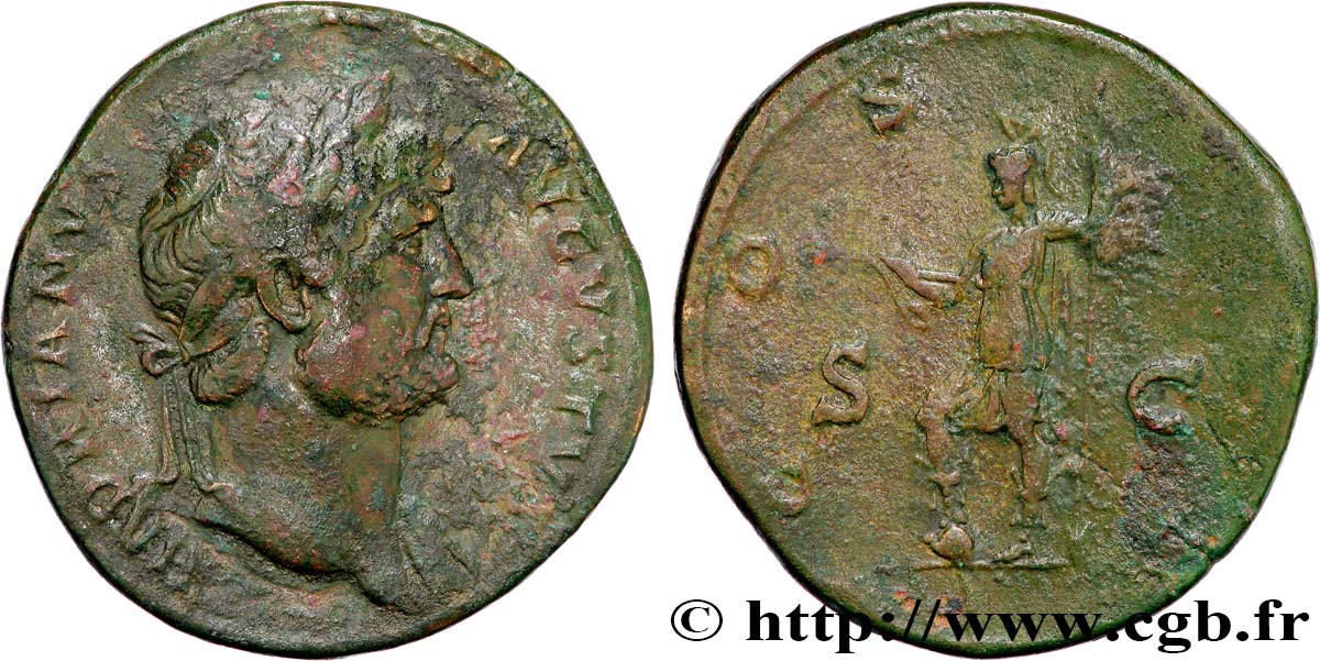 HADRIEN Sesterce TB+