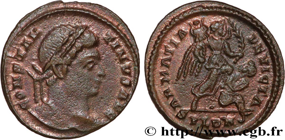 CONSTANTINE I THE GREAT Centenionalis ou nummus AU