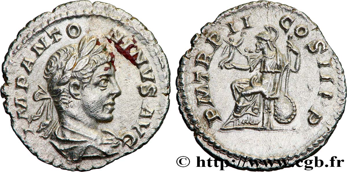 ELAGABALUS Denier VZ