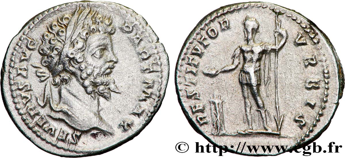 SEPTIMIUS SEVERUS Denier AU/AU