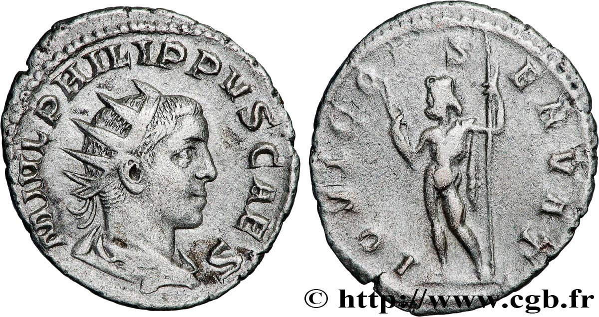 FILIPPO II FIGLIO Antoninien q.SPL/BB