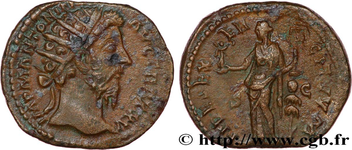 MARC AURÈLE Dupondius TTB