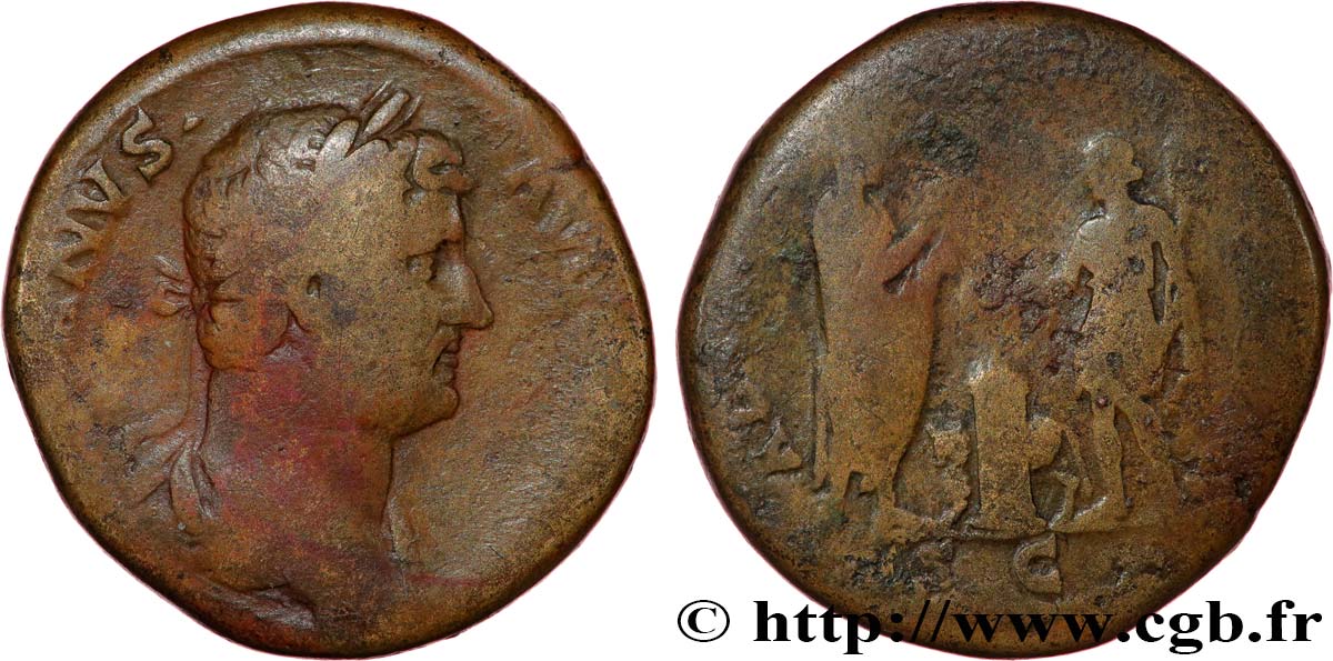 HADRIAN Sesterce VF/VF