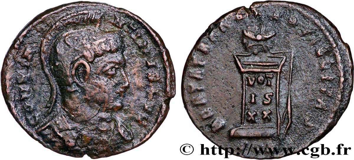 CONSTANTINE I THE GREAT Centenionalis ou nummus AU