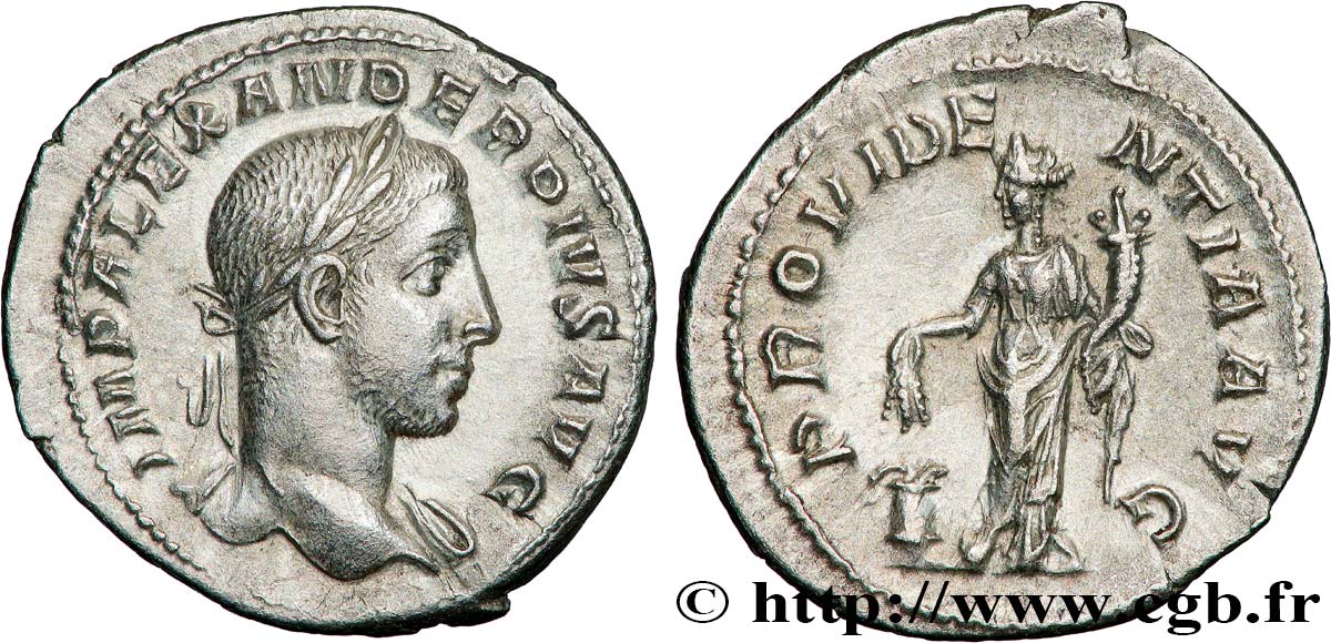 SEVERUS ALEXANDER Denier AU