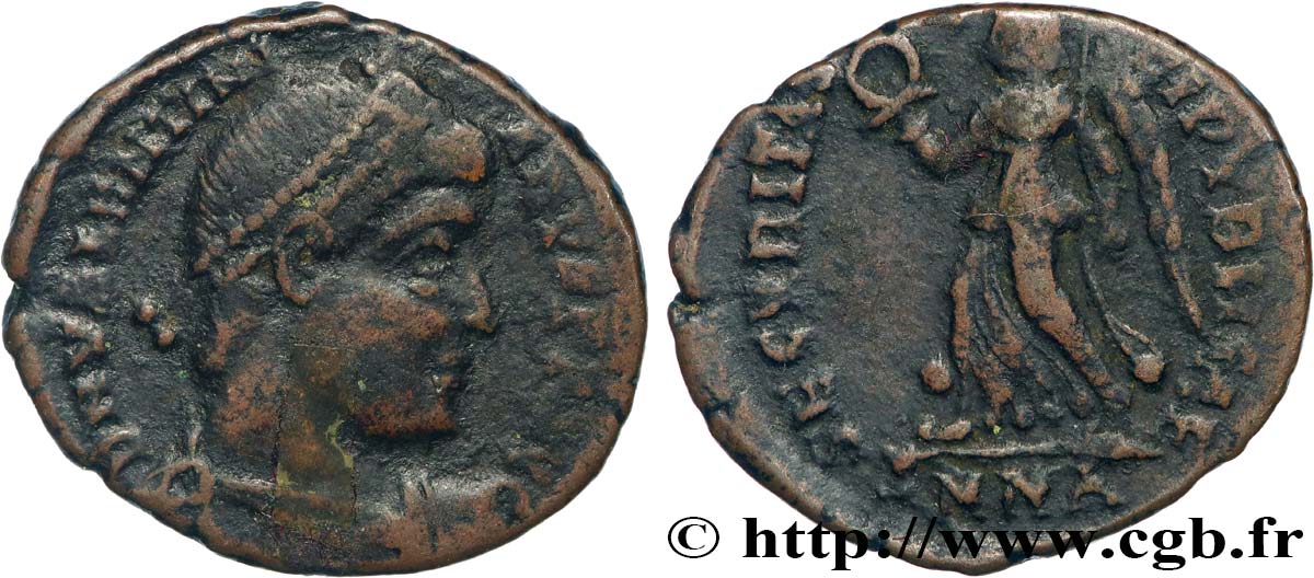 VALENTINIANUS I Nummus, (PB, Æ 3) fSS