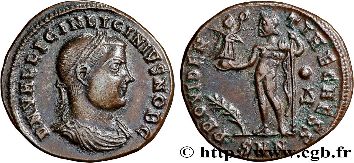 LICINIUS II Centenionalis ou nummus TTB+