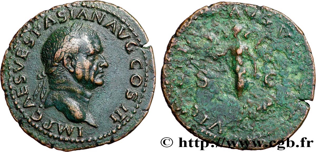 VESPASIAN As AU/VF