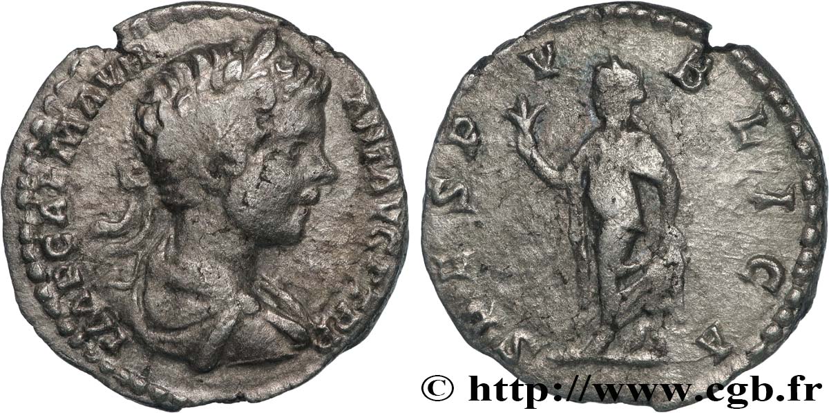 CARACALLA Denier XF