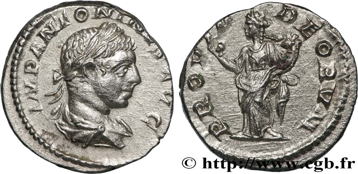 ÉLAGABAL Denier SUP/TTB+