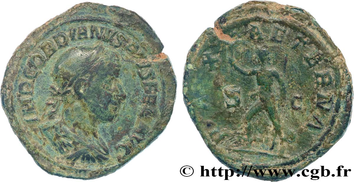 GORDIAN III Sesterce VF