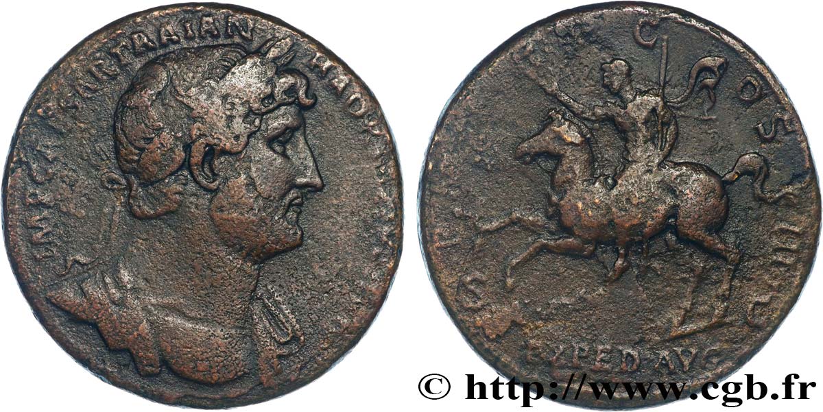 HADRIEN Sesterce TB+