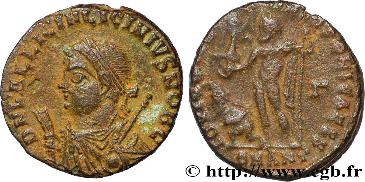 LICINIUS II Centenionalis ou nummus AU/VF