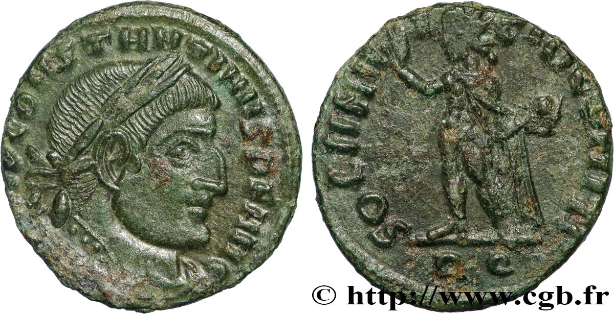 COSTANTINO I IL GRANDE Follis ou nummus q.SPL