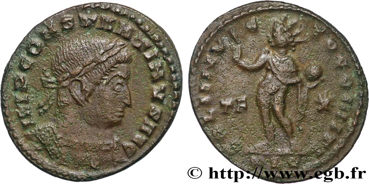 CONSTANTINE I THE GREAT Follis ou nummus XF