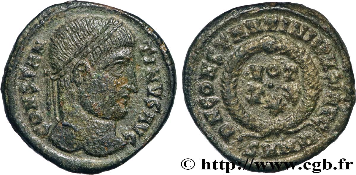 CONSTANTINUS I DER GROßE Centenionalis ou nummus SS