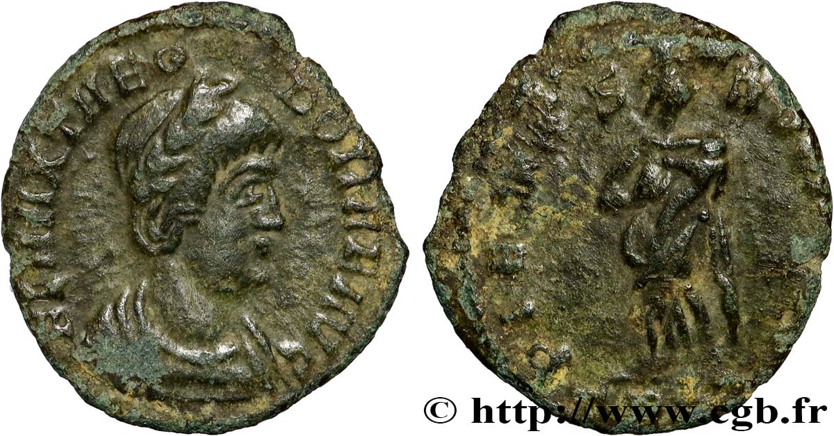 THÉODORA Centenionalis ou nummus TTB+/TTB