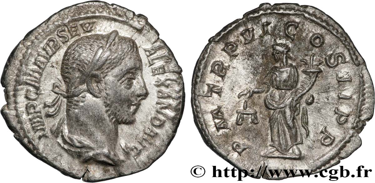 ALEXANDRE SÉVÈRE Denier SUP