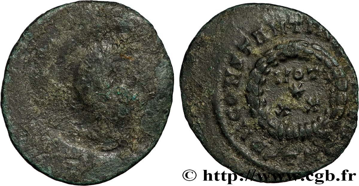 CONSTANTINE I THE GREAT Centenionalis ou nummus VF