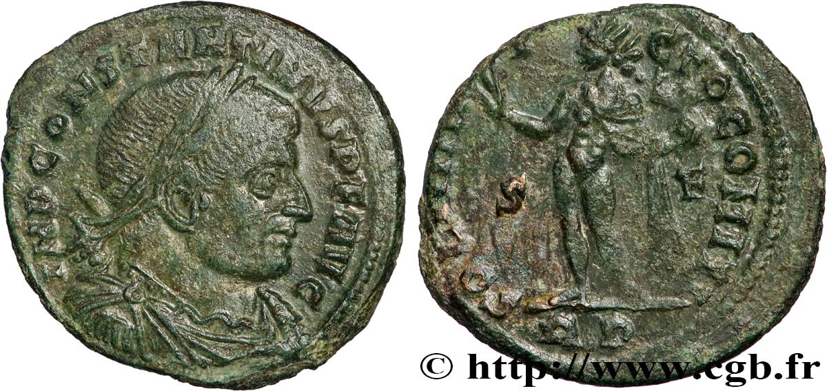 CONSTANTINE I THE GREAT Follis ou nummus AU